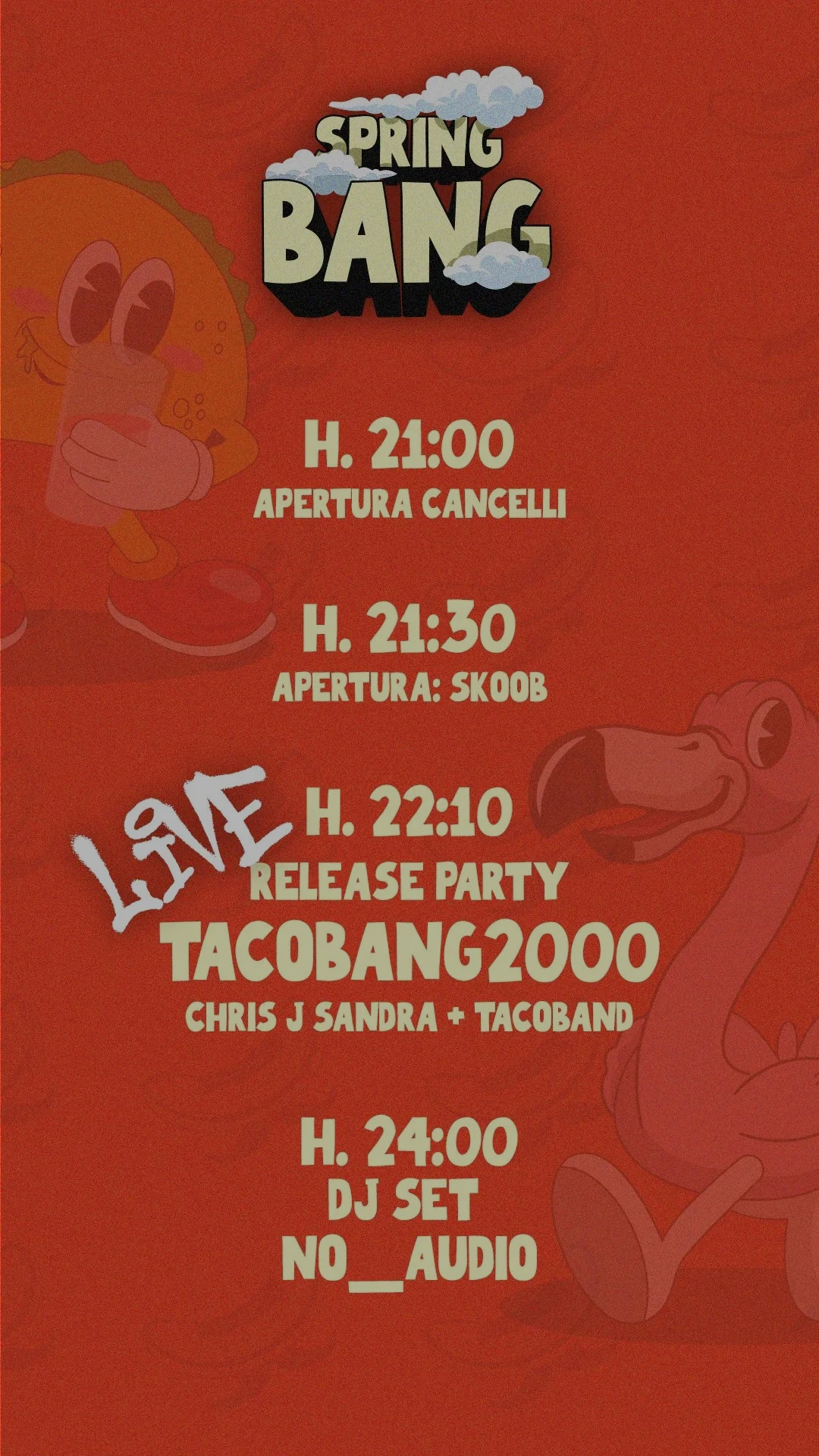 Skoob live a Spring Bang, Torino